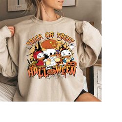 donald disney halloween trick or treat sweatshirt, tshirt, halloween shirt, disney world tee, disney trip shirts, hallow