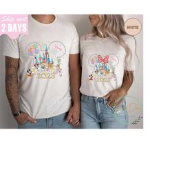 disney trip shirt 2023, mickey minnie maching family disney trip shirt, adults kids disneyland disneyworld shirt, disney