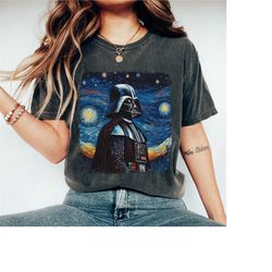 vintage disney star wars darth vader shirt, retro star wars comfort colors shirt, disneyworld shirts, disney family shir