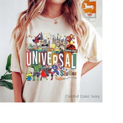 vintage universal studios comfort colors shirt, universal studios shirt, disney trip shirt, disneyland vacation shirt, d