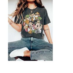 retro disney animal kingdom shirt, mickey and friends shirt, mickey safari comfort colors shirt, safari mode shirt, fami