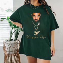 vintage champagne papi t shirt, drake merch, drake rap t shirt, drake rapper shirt, drake champagne papi tee, drake core