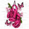 Cancer boxing gloves with ribbon png, Cancer Awareness png, pink ribbon png, find a cure png, fight Cancer png,sublimate designs download - 1.jpg