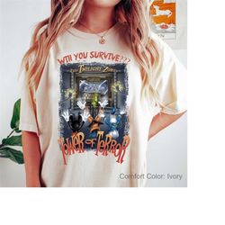 disney halloween retro comic shirt, halloween shirt, haunted mansion tee, halloween gifts,the haunted mansion 1969 shirt