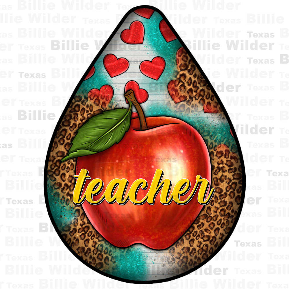 Teacher teardrop earrings png sublimation design bundle, western teardop earrings png, Teacher's Day png, sublimate designs download - 3.jpg