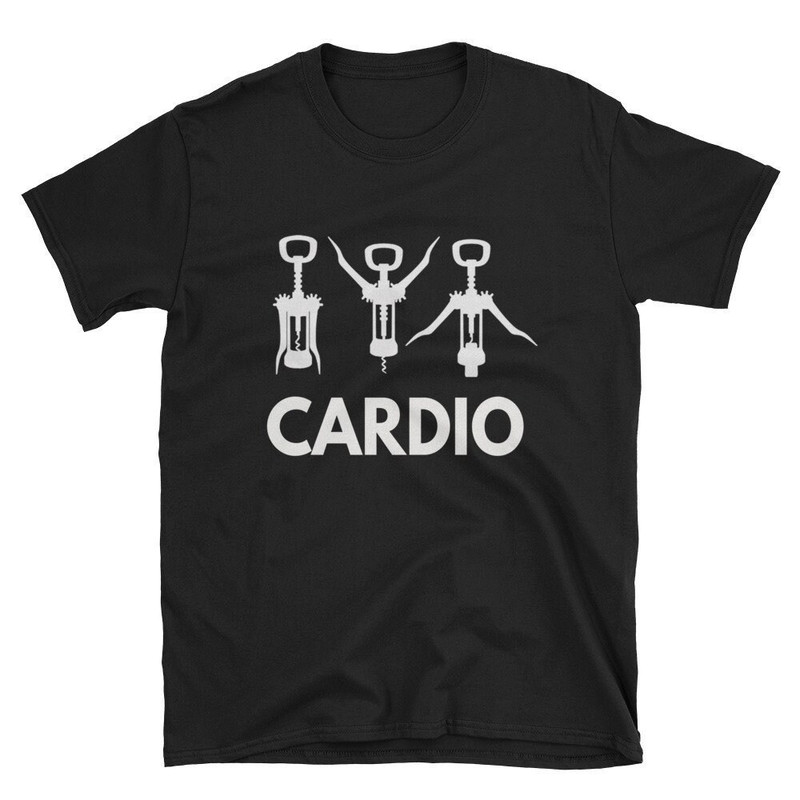 Wine Cardio  Funny Wine Shirt  Cute Wine Shirt  Wine Lover Shirt  Wine Lover Gift  Wino Shirt  Wino Gift  Wine Opener  Bottle Opener.jpg