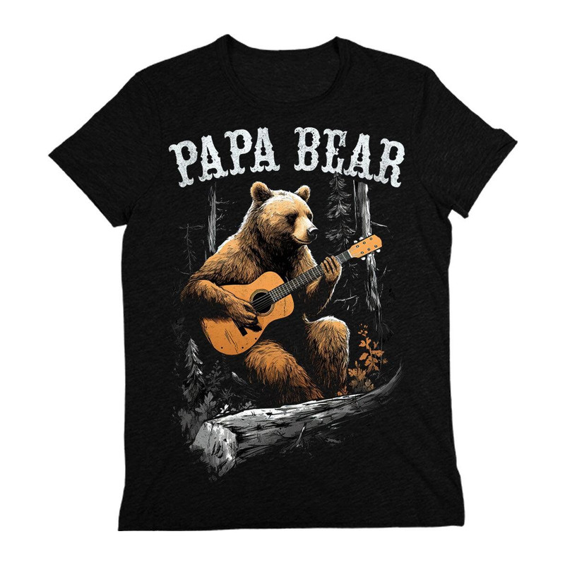 Men's Papa Bear Guitar T-Shirt.jpg