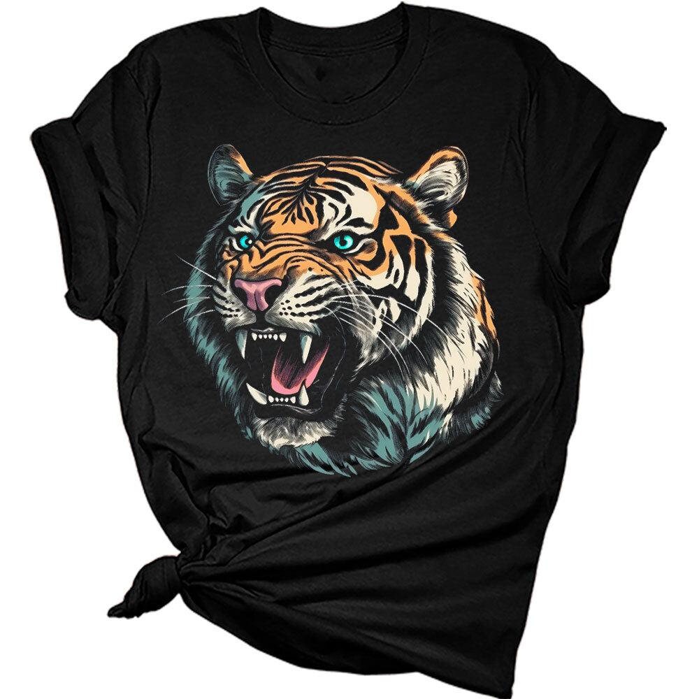 Women's Vintage Tiger Head T-Shirt.jpg