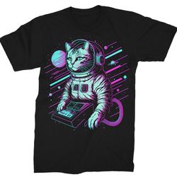 catstronaut exploring the galaxy shirt