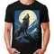 Mountain Wolf Howl Mens Graphic Tee Premium Short Sleeve Shirt.jpg