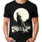 Full Moon Desert Wolf Mens Graphic Tee Premium Short Sleeve Shirt.jpg