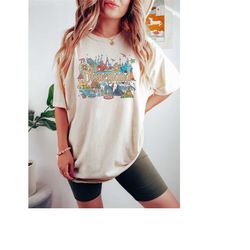 vintage disneyland resort comfort colors shirt, retro disneyland parks shirt, magic kingdom shirts, disneyworld shirts,