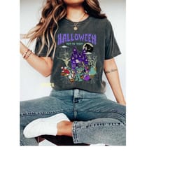 halloween mickey's not so scary comfort colors shirts, disney halloween shirts, mickey and minnie halloween shirt, disne