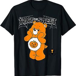 trick or sweet bear t-shirt