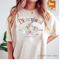 disneyland est 1955 princess comfort shirt, disney princess castle shirt, disney vacation shirt, disney princess castle,