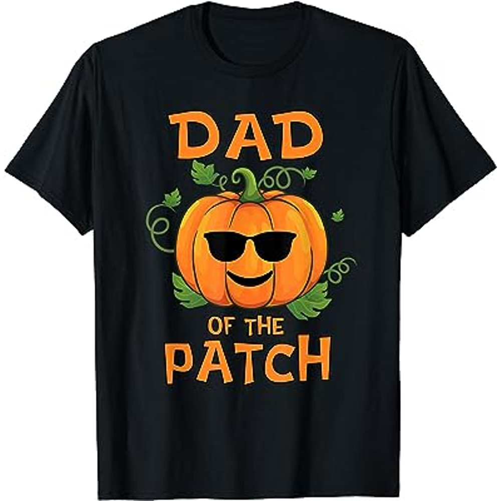 Pumpkin Dad of the Patch T-Shirt Family Halloween Tee.jpg