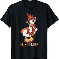 halloween daisy duck witch costume fa-boo-lous t-shirt