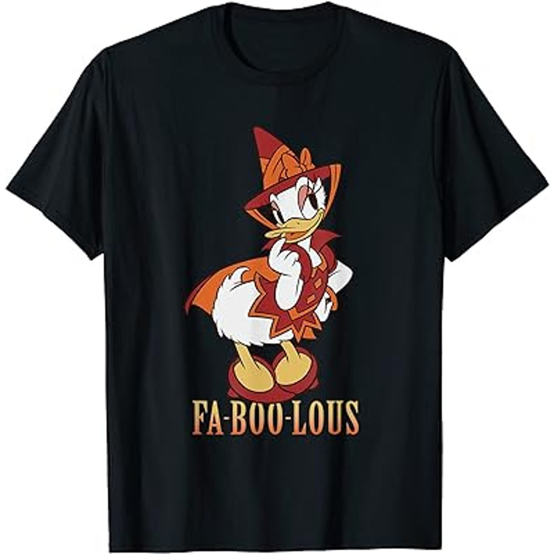 Halloween Daisy Duck Witch Costume Fa-BOO-Lous T-Shirt.jpg