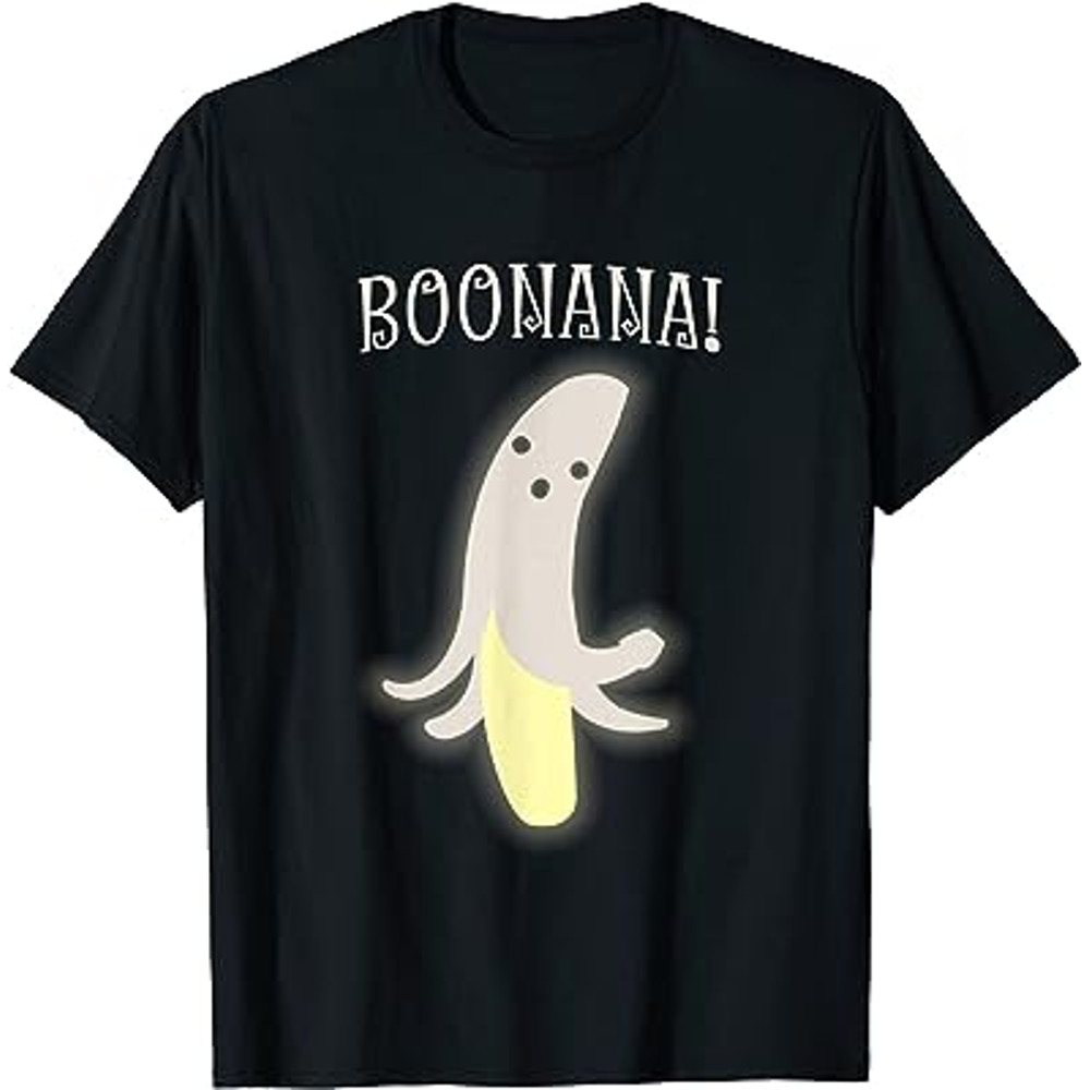 Boo-nana Funny Ghost Banana Pun Halloween Costume T-Shirt.jpg