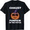 Coolest Pumpkin In The Patch Funny Halloween Pumpkin T-Shirt.jpg
