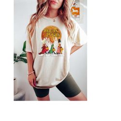 vintage hocus pocus comfort colors shirt, hocus pocus shirts, sanderson sisters sweatshirt, halloween party shirts, hall