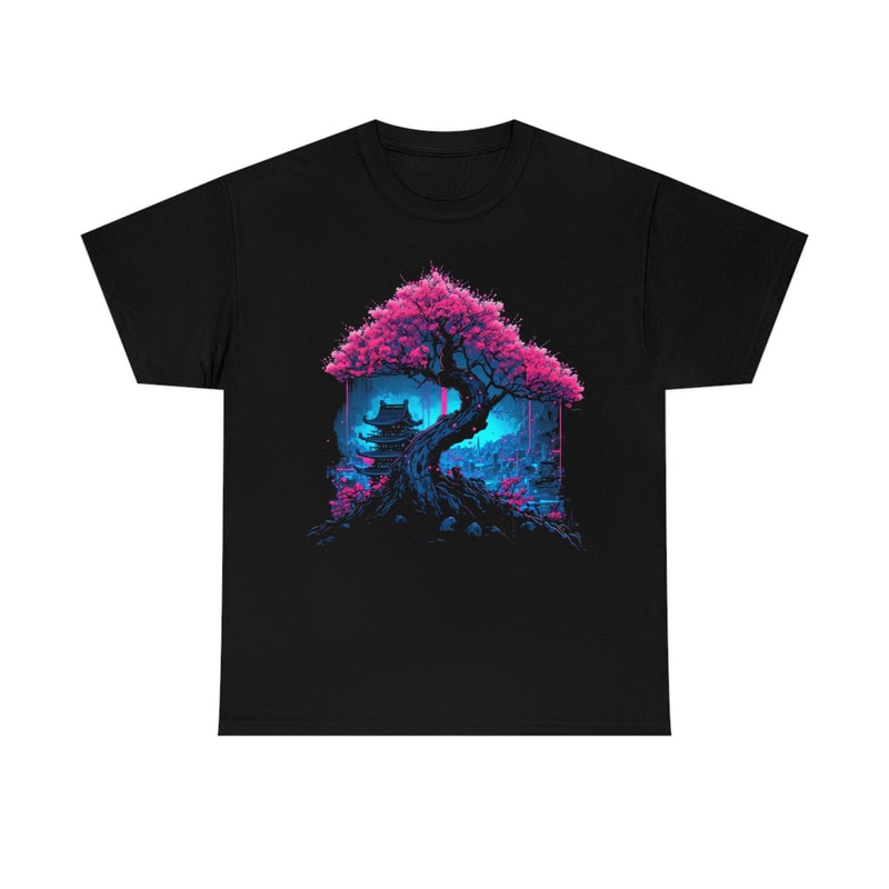 japanese cherry tree synthwave shirt.jpg
