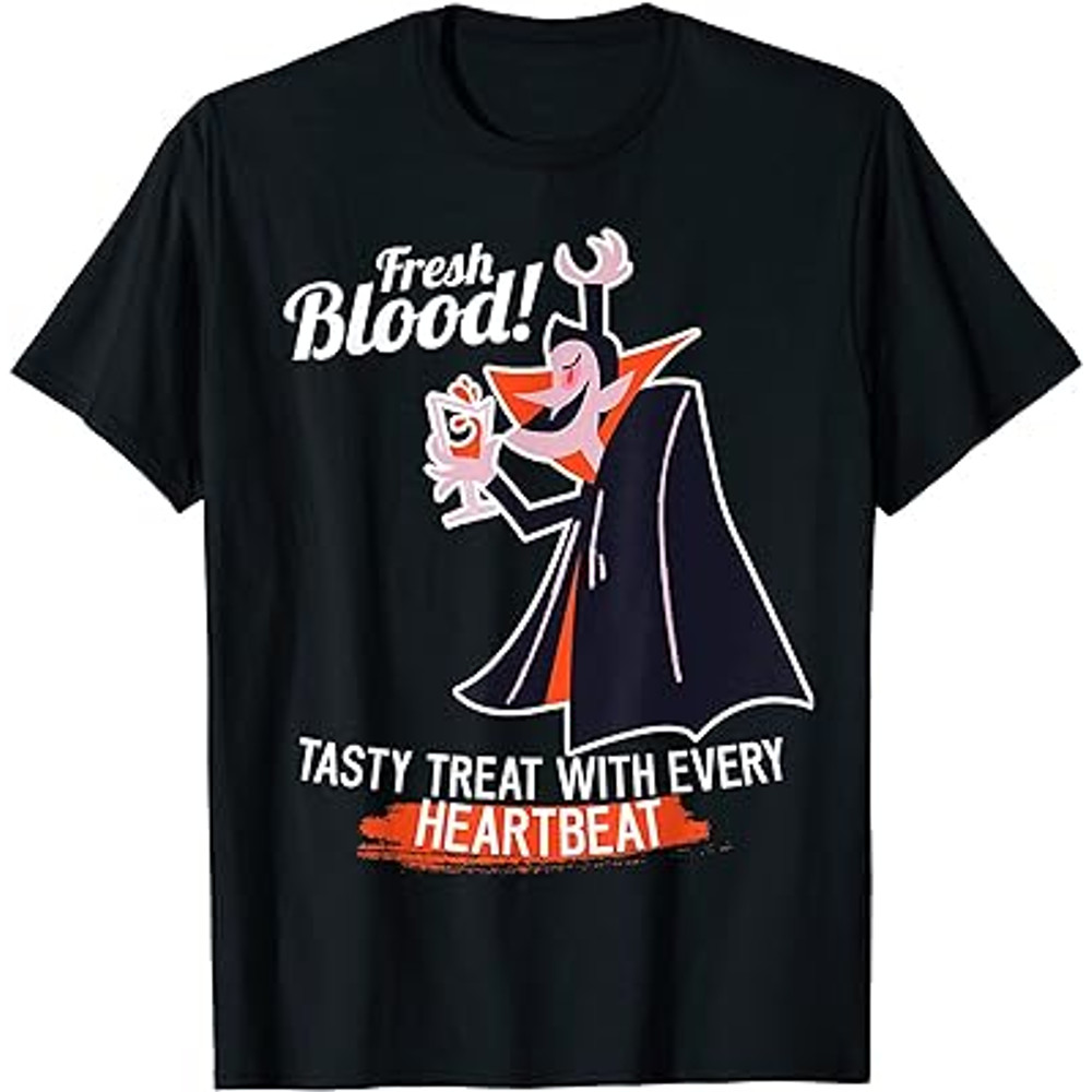 Fresh Bloods Tasty Treat For Every Heartbeat Halloween T-Shirt.jpg