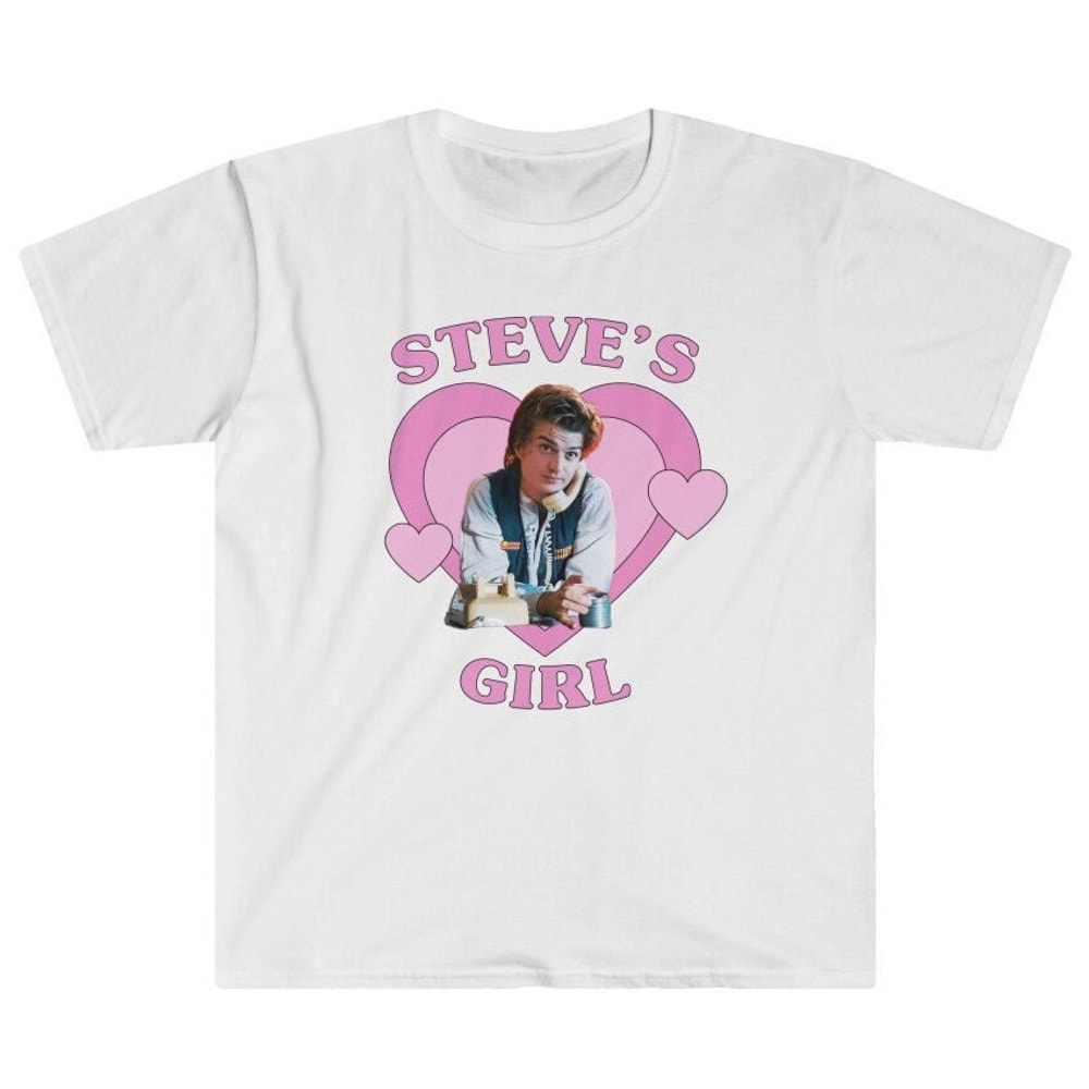 Steve's Girl - Team Steve Y2K 2000s 90s Kawaii Joe Pastel Unisex T-Shirt.jpg