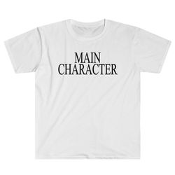 main character energy - goth emo sadness sad girls club unisex t-shirt