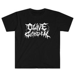 olive garden - heavy metal funny meme hardcore death metal band tee emo goth unisex t-shirt