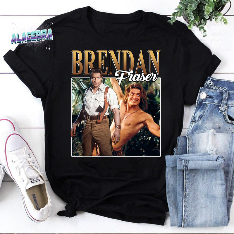 Brendan Fraser Vintage T-Shirt, Brendan Fraser Shirt, Love Brendan Fraser, For Brendan Fraser Shirt.jpg