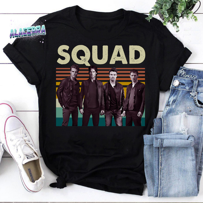 Damon Vampire Diaries Squad Vintage T-Shirt, The Vampire Diaries Shirt, The Vampire Diaries Movies Shirt.jpg