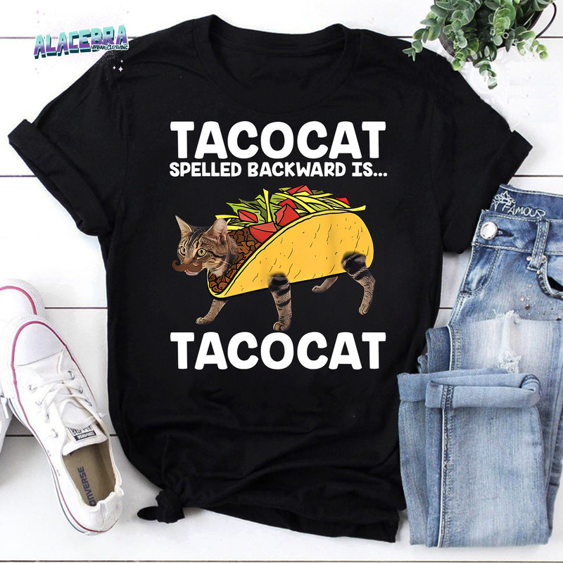 Taco & Cat Vintage T-Shirt, Taco Cat Shirt, Funny Taco Cat Shirt, For Taco Lover Shirt, Taco Mexico Shirt.jpg