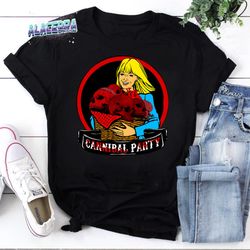 cannibal party cannibal corpse unisex vintage t-shirt, cannibal party shirt, halloween shirt, scary halloween shirt