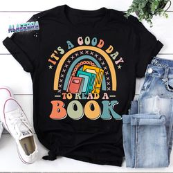 book lover reading book it is a good day to read a book vintage t-shirt ,book lover shirt, gift for bool lover shirt