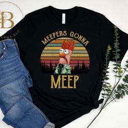 disney the muppets show funny beaker meep meep vintage t-shirt, muppet vintage shirt, beaker muppet shirt, gift for fan