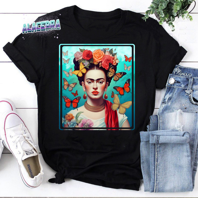 Frida Kahlo 4 Classic Vintage T-Shirt, Frida Kahlo Shirt, Feminist Shirt, Feminist Frida Kahlo Shirt, Feminist Gift Shirt.jpg