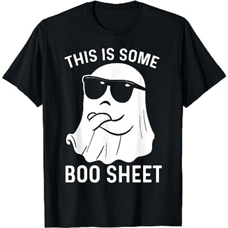 This Is Some Boo Sheet Ghost Halloween Costume Men Women T-Shirt.jpg