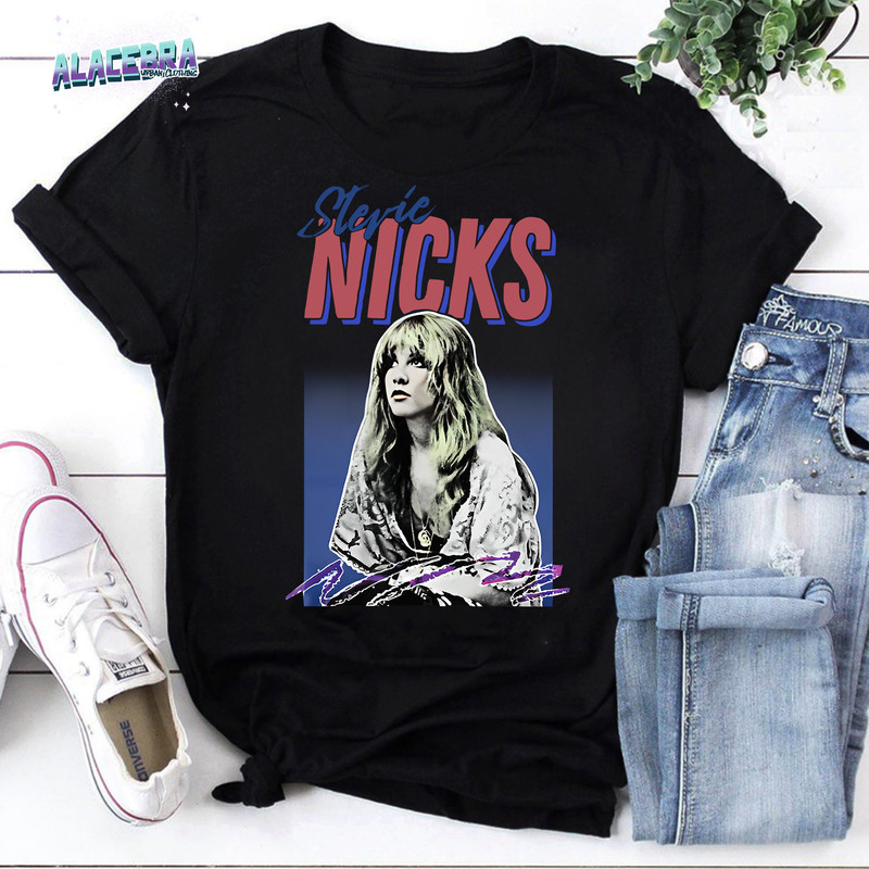 Stevie Nicks Retro Vintage Styled Unisex Vintage T-Shirt, Stevie Nicks Shirt, For Stevie Nicks Shirt, Love Stevie Nicks Shirt.jpg
