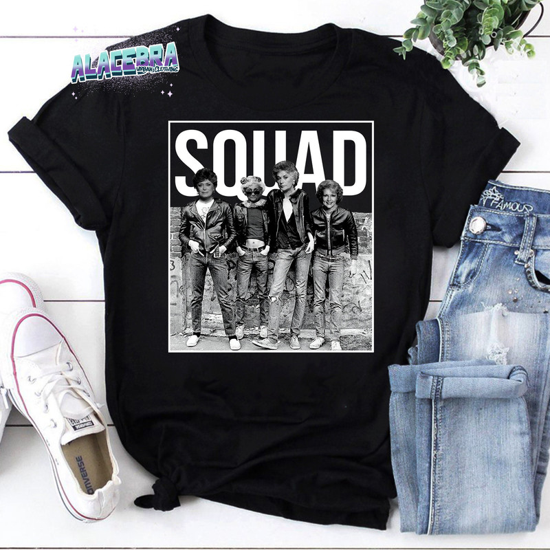 Golden Girls Squad Goals Cool Swag Unisex Vintage T-Shirt, Golden Girls Shirt, For Golden Girls Shirt, Golden Girls Swag Shirt.jpg