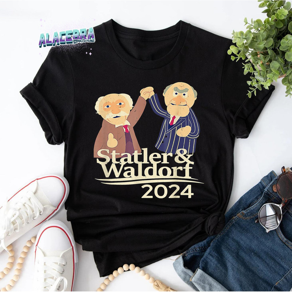 Statler And Waldorf Vintage Retro T-Shirt,  Statler And Waldorf Shirt, The Muppet Show Shirt, Statler And Waldorf Muppet Shirt.jpg