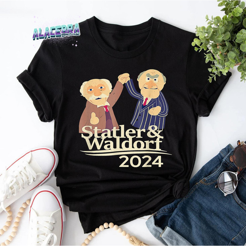 Statler And Waldorf Vintage Retro T-Shirt,  Statler And Waldorf Shirt, The Muppet Show Shirt, Statler And Waldorf Muppet Shirt.jpg