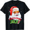 Funny Christmas in July Shirt Summer Santa Sunglasses Xmas T-Shirt.jpg