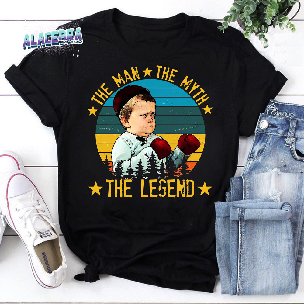 Funny The Man The Myth The Legend Vintage Hasbulla Kid Vintage T-Shirt, Mini Khabib Shirt, For 'Mini Khabib Shirt, Love Hasbulla Shirt.jpg