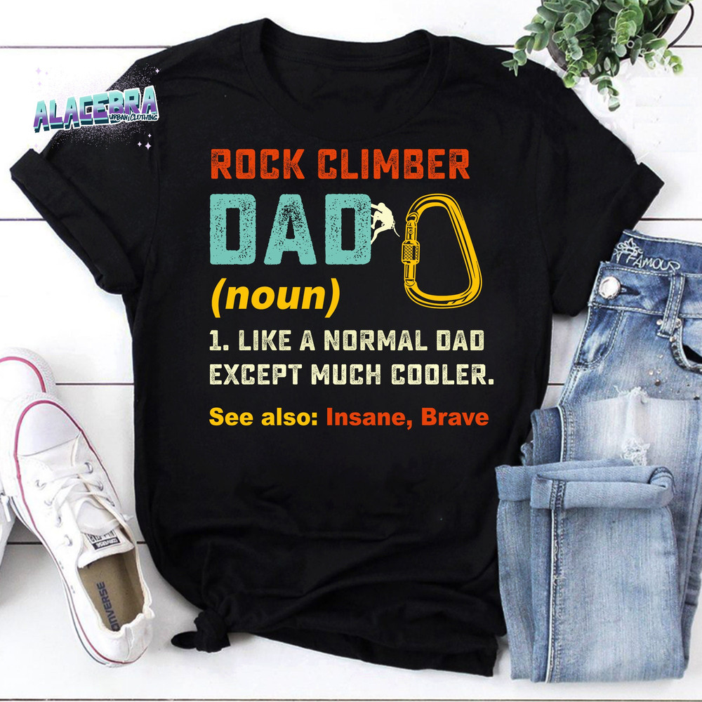 Vintage Mountain Climbing Tools Vintage T-Shirt, Dad Rock Climbing Shirt, Father's Day Shirt, For Father's Day Shirt, Gift For Best Dad.jpg