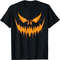 Scary Spooky Jack O Lantern Face Pumpkin Halloween Men Boys T-Shirt.jpg