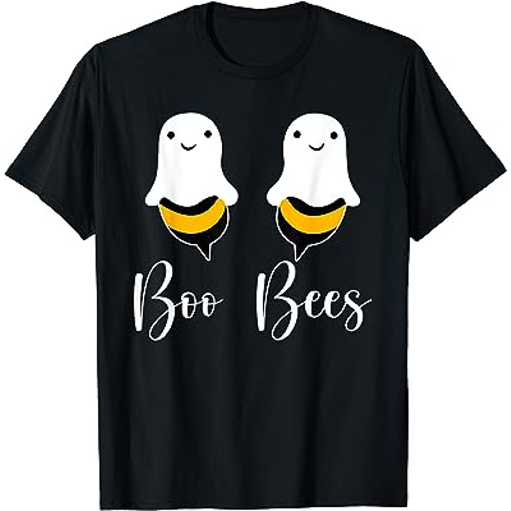 Boo Bees Couples Halloween Costume Funny Boobee T-Shirt.jpg