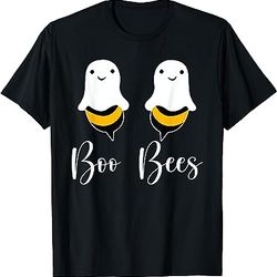 boo bees couples halloween costume funny boobee t-shirt