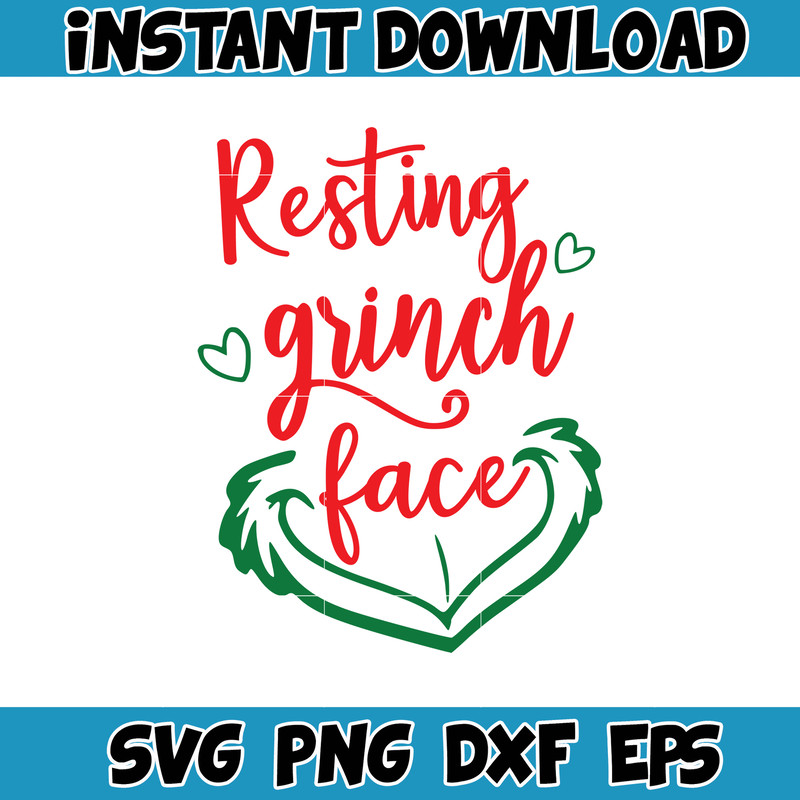 Grinch SVG, Grinch Christmas Svg, Grinch Face Svg, Grinch Hand Svg, Clipart Cricut Vector Cut File, Instant Download (289).jpg