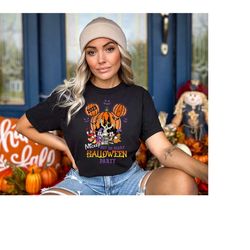 mickey's not-so-scary halloween party 2023 shirts, disney 2023 halloween party shirt, minnie halloween, mickey halloween